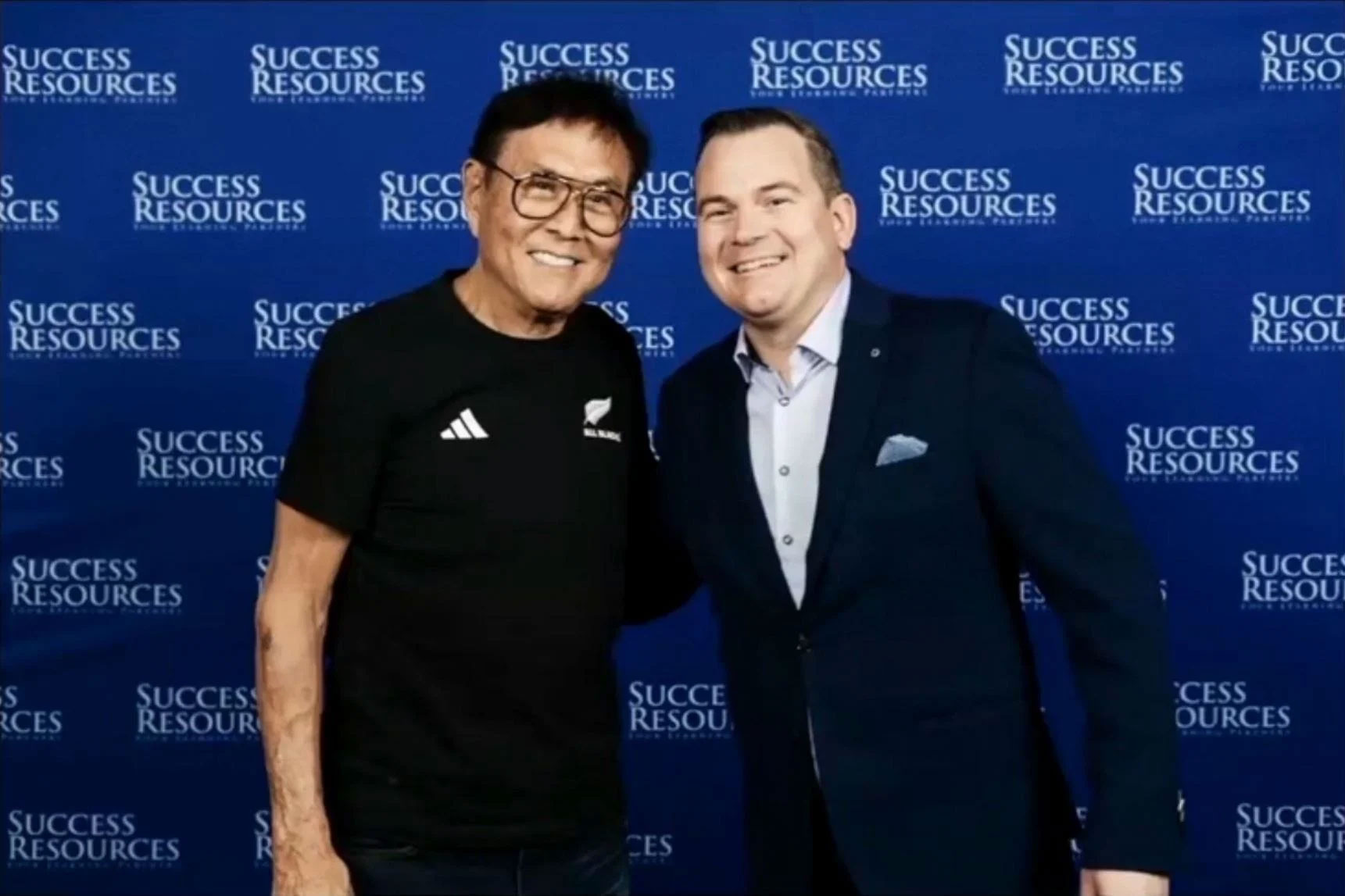 Robert Kiyosaki and Troy Harris